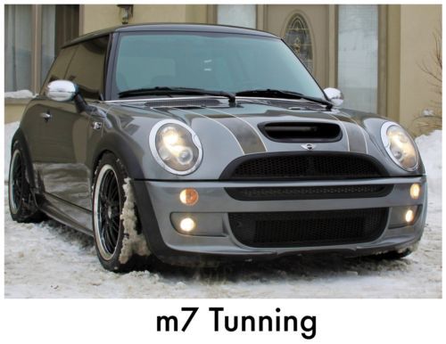 2003 mini cooper s supercharged m7 tunning modded chipped 17&#034; wheels 6 speed