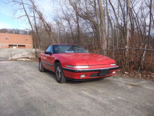 1989 buick reatta base coupe 2-door 3.8l low miles one family owned clean title