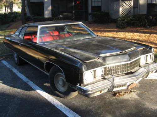 1973 chevy caprice coupe hardtop 454 engine