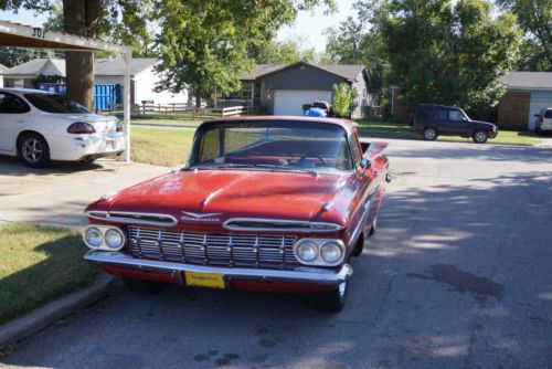 1959 el camino red 283 engine air conditioned and more!!!