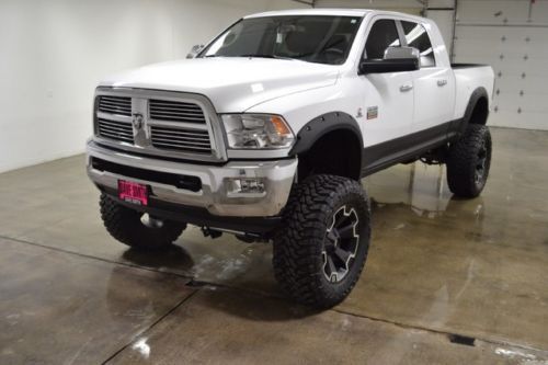 12 ram 2500 laramie mega cab 4x4 diesel lift custom wheels and tire bed liner