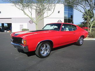 1972 red chevelle ss tribute car 454 big block th400 12 bolt like 1970 71 73 74
