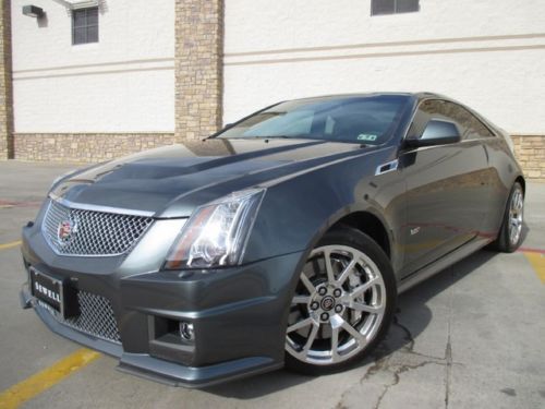 2011 cts-v coupe 13k miles 1-owner very clean! call 888-696-0646