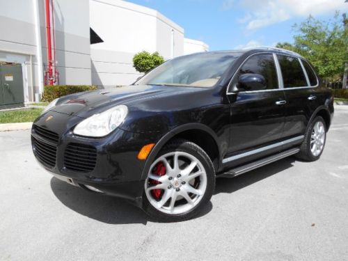 2006 porsche cayenne turbo s clean carfax! over $6,700 in options