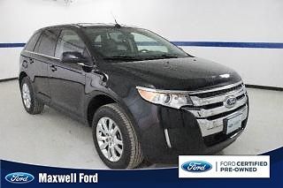 13 ford edge 4dr limited fwd leather myford touch ford certified pre owned