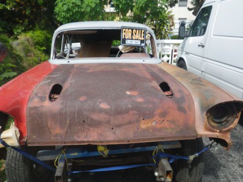 1957 chevy bel air post gasser with title hot rod rat rod project