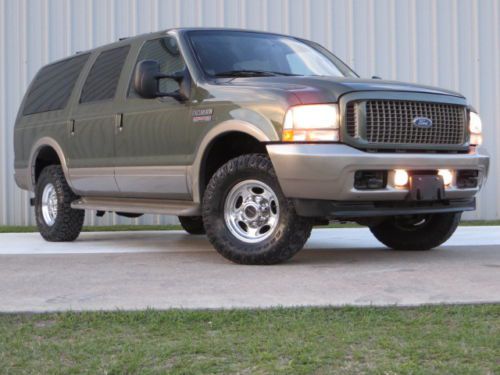 03 excursion eddie/bauer 6.0 powerstroke 1-owner 4x4  (serviced) carfax 111k tx