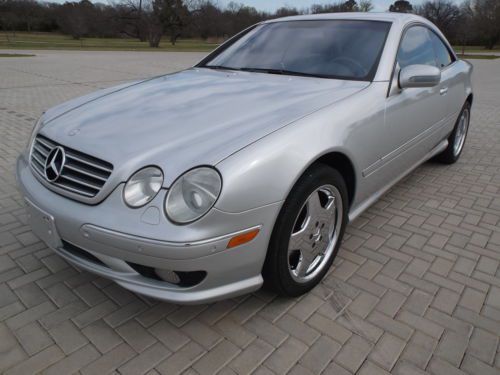 No reserve mercedes cl500 coupe leather v8