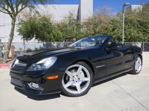 P01 pkg amg sport pkg parktronic heated cooled air scarf 1 owner like 07 08 sl63