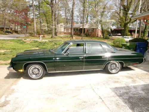 1973 chevrolet impala 97740 miles nice 2nd owner