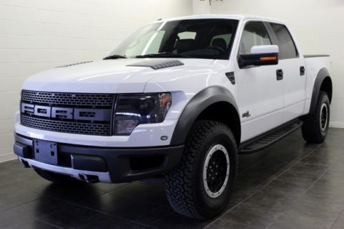 2013 f150 raptor 6.2l 4x4 navigation roof heated cooled leather front/rear cam