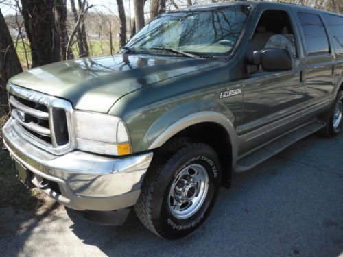 2000 ford excursion 4x4 limited 6.8liter 10cyl 4doors leather w/airconditioning