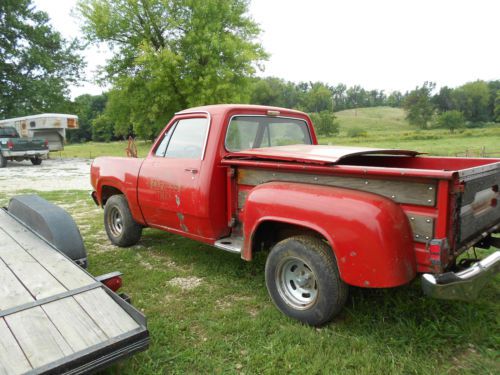 1979 dodge lil red express truck d-150