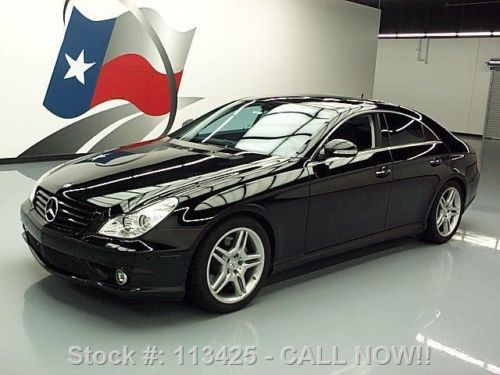 2007 mercedes-benz cls550 climate seats sunroof nav 48k texas direct auto