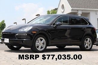 Black auto awd only 734 original miles navigation panorama roof 19&#034; wheels