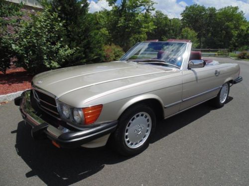 1986 mercedes benz 560sl 12,972 miles collector quality investment grade vehicle