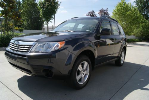 2012 subaru forester 2.5x. 5 speed. 30,967 miles. alloy wheels. non-smoking car!