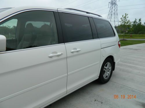 Purchase used NO RESERVE 2006 Odyssey EX-L, White, tan ...