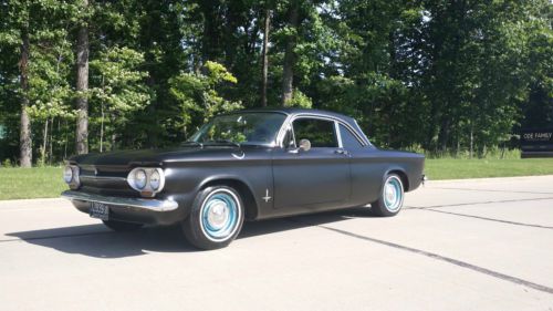 1963 chevrolet corvair 900 monza 6-cylinder 4speed 81kmiles