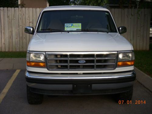 Ford Bronco XLT, white, good condition, US $4,895.00, image 9