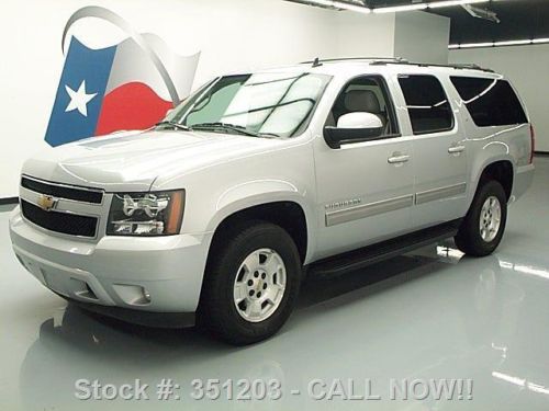 2013 chevy suburban lt 4x4 htd leather 8-pass 37k miles texas direct auto