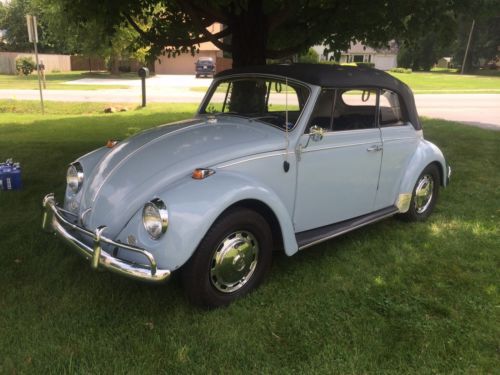 1967 volkswagen bug beetle original paint convertible one owner