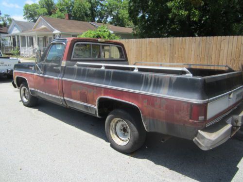 79 chevy project truck longbed