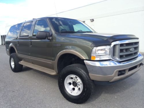 Clean 2000 ford excursion limited 4x4 - 7.3 powerstroke turbo diesel