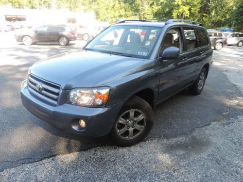 2006 toyota highlander 7 pass moonroof drives great 1 owner abs no reserve
