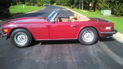 1976 tr6 with hardtop and factory overdrive
