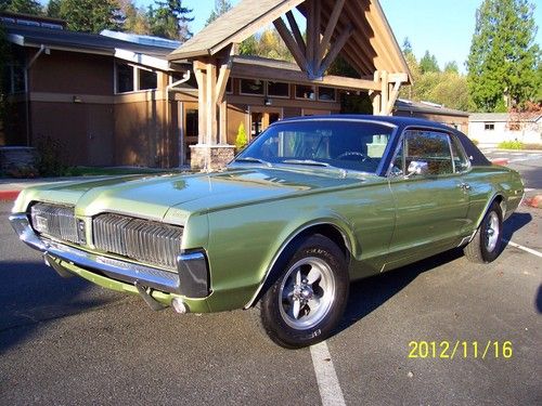 1967 mercury cougar xr7--complete concours restoration--all options--pers del!!!