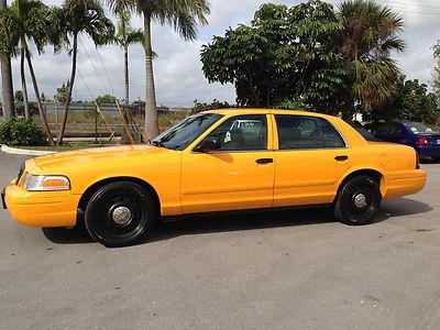 2008 crown vic p70 yellow taxi cab -tlc approved- commercial series car service