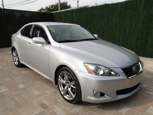2009 lexus is 250 fl driven 1 owner leather roof loaded mint condition power pkg