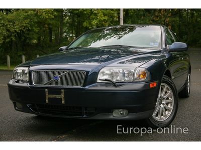 2000 volvo s80 twin turbo charged t6 low mileage one owner