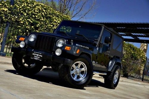 2006 jeep wrangler unlimited  lwb rubicon tow package car front bra soft top 4x4