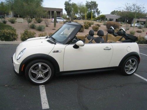 2006 mini cooper s convertible one owner automatic heated seats below wholesale