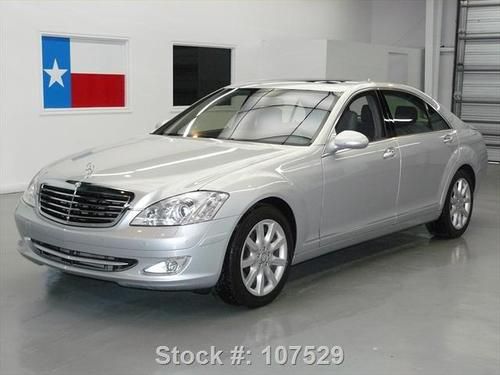 2007 mercedes-benz s550 p2 sunroof nav park assist 45k texas direct auto