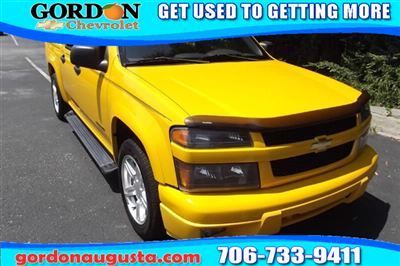 Chevy yellow gray leather running boards bed liner financing