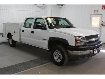Utility body ready for work $$ave!!!. low mileage crew cab with lots of room!!!