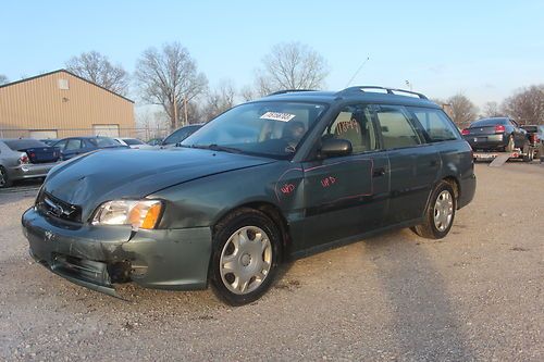 2001 subaru legacy ..salvage title ,.. light damage ,