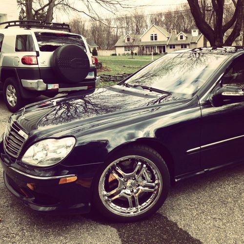 2006 mercedes-benz s55 amg base sedan 4-door 5.5l loaded!!!