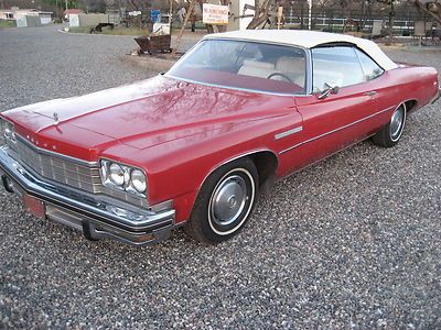 1975 buick lesabre custom, convertible, 350 v-8, runs great ***low reserve***