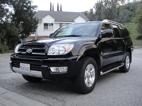 2003 toyota 4runner limited 4wd no reserve
