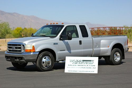 2001 ford f350 diesel manual 6 speed dually drw 7.3l xlt super cab 4 door