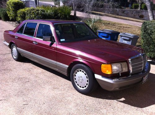 Classic and exceptional 1986 mercedes benz 420 sel