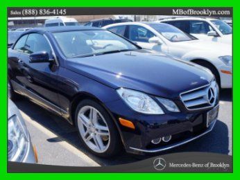 2011 e 350 convertible certified, navi, back up cam, amg appearance 8,400 miles!