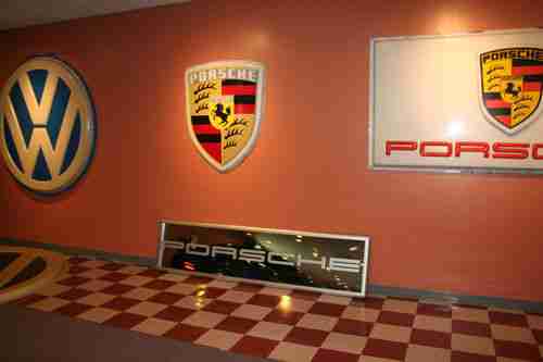 Buy new PORSCHE DEALERSHIP SIGN - 8ft. long - Double Sided ...