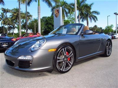 2012 porsche approved certified 911 s cab - we finance, take trades and ship.