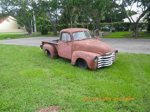 1953 chevy truck / pickup / 5 window deluxe 1952 1951 1950 1954 1949 1948 patina