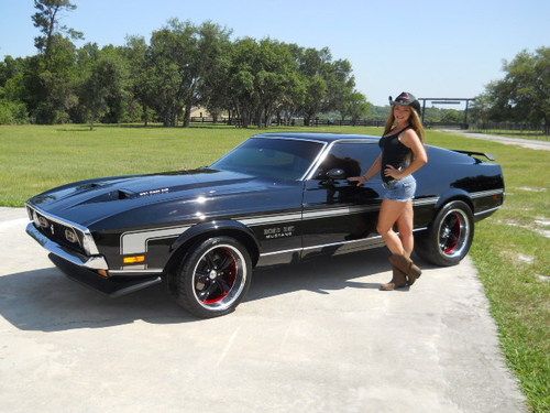 1971 ford mustang mach 1 boss 351 fastback pro touring retro rod